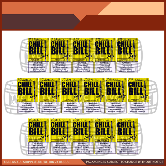 Silvis Works Chill Bill Prefilled Relx Pod