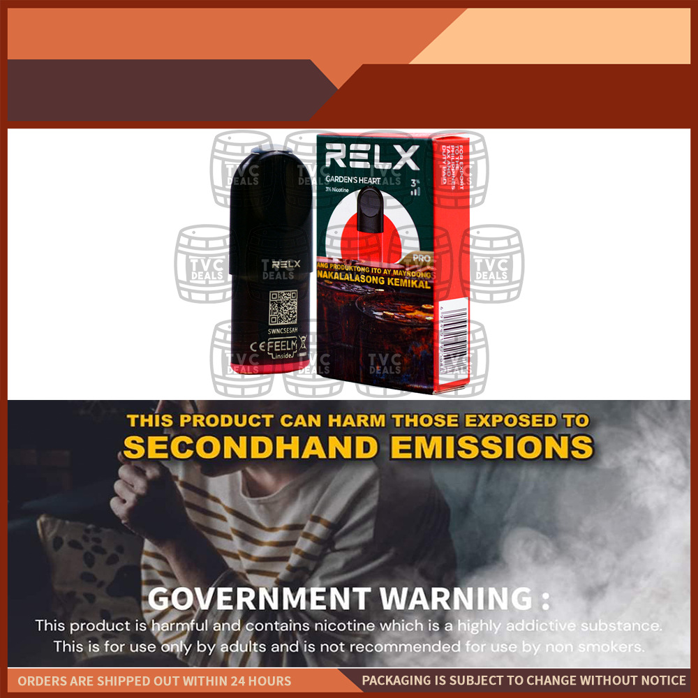 RELX Prefilled Pod Cartridge 1PC (Relx, Bliss, Steep n Drip, MSML, Demon Vape)