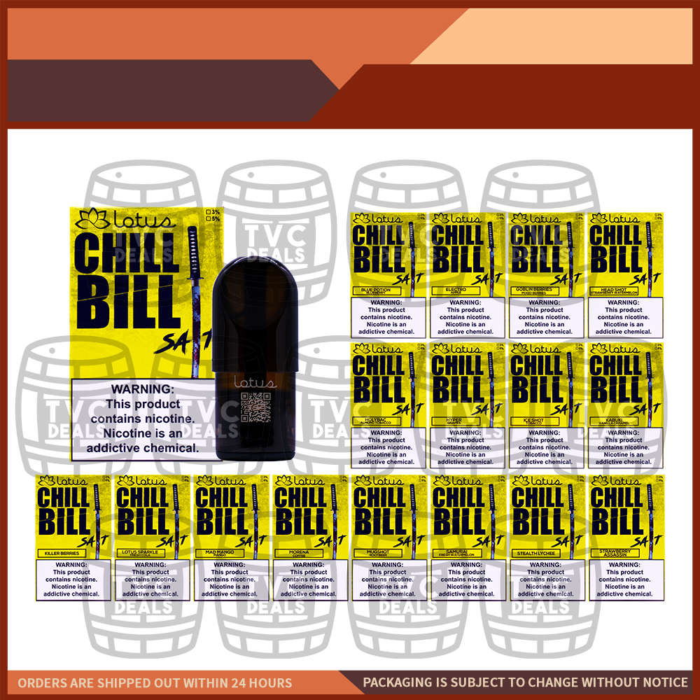 Silvis Works Chill Bill Prefilled Relx Pod