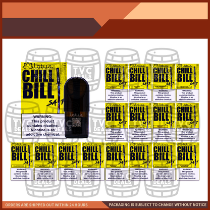 Silvis Works Chill Bill Prefilled Relx Pod