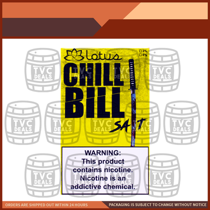 Silvis Works Chill Bill Prefilled Relx Pod