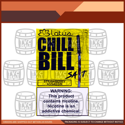 Silvis Works Chill Bill Prefilled Relx Pod